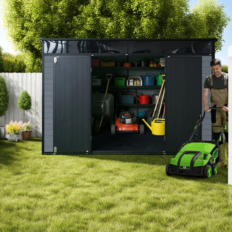 Durable Resin Sheds, Spacious 10x7ft Design For Garden Storage