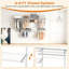 Adjustable Wall Mounted Clothes Rack