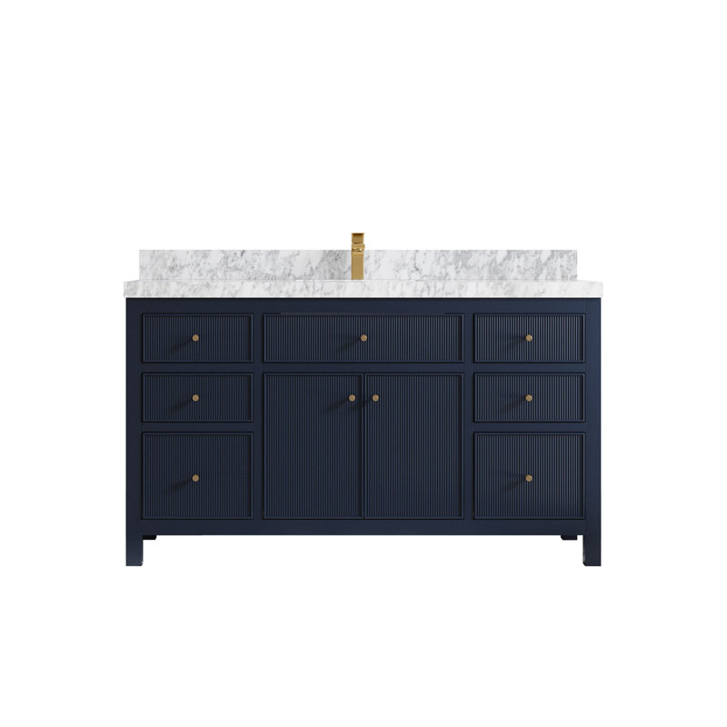 Meuble-lavabo double 60 po