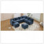 Canapé-lit modulaire polyvalent 8 pièces avec rangement, coussins décoratifs élégants à double couche, conception confortable et durable, parfait pour tout espace de vie-1344609028