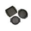 Premier Housewares Round Carbon Steel 3 Piece Baker Bakeware Set