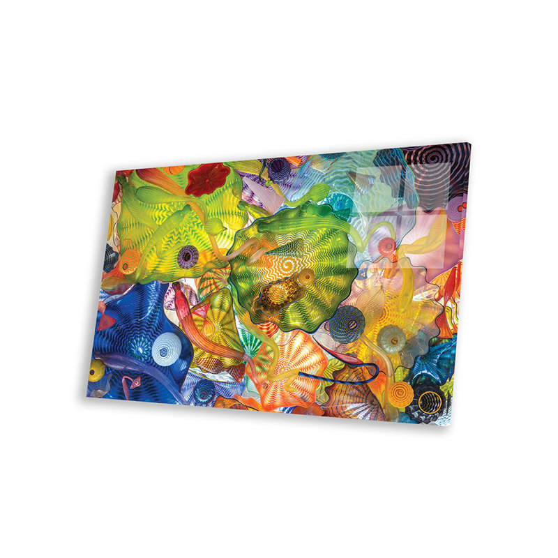 Art mural en verre IV - sans cadre
