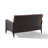 Mosca 51 " W Metal Loveseat with Cushions-48217009