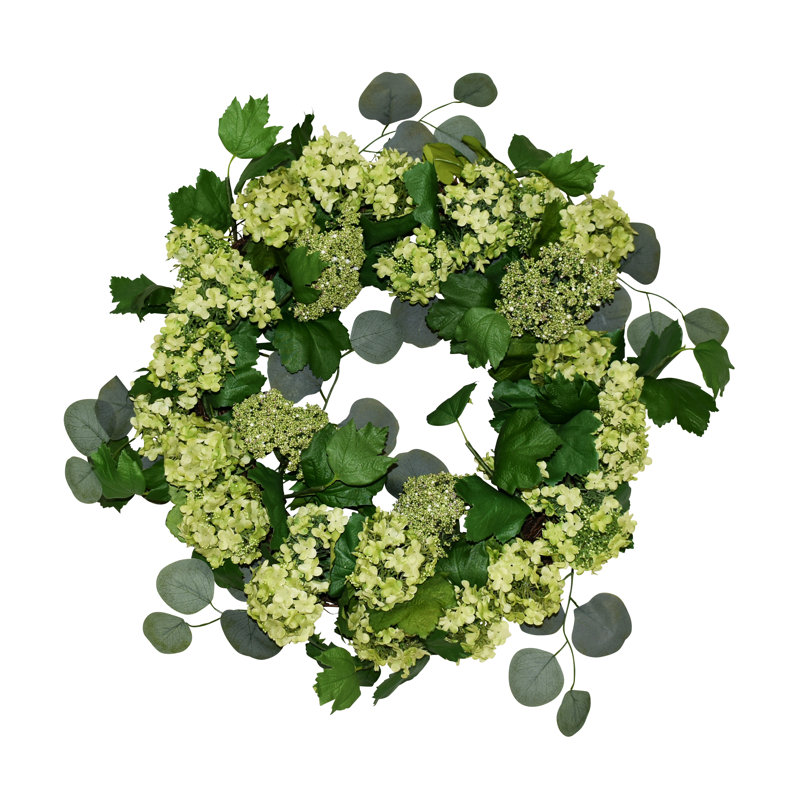 Couronne d'eucalyptus 24 po Snowball 