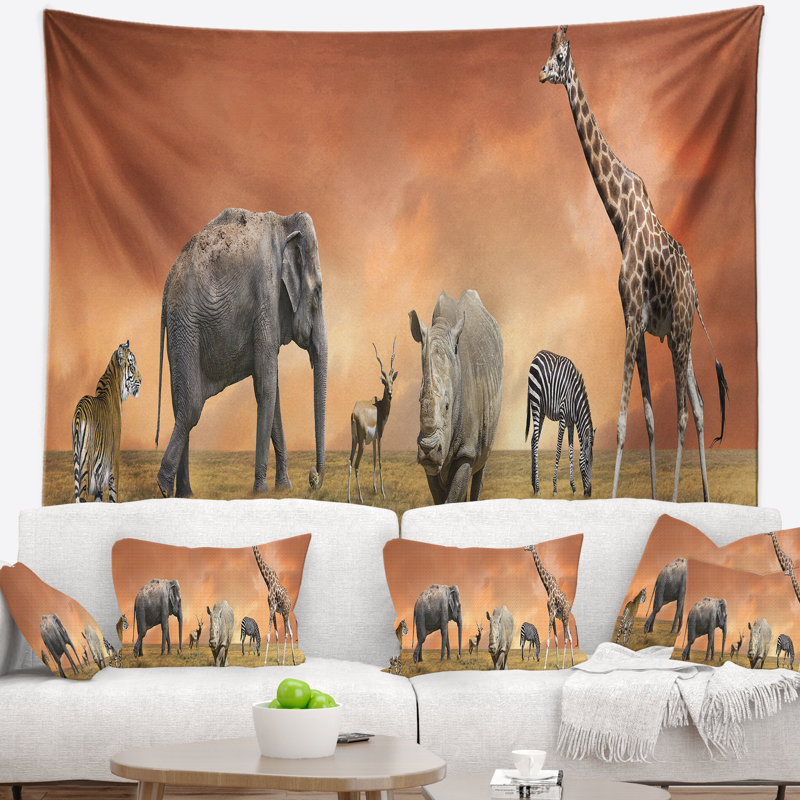 Tapisserie Savannah, H 50 po x l 60 po