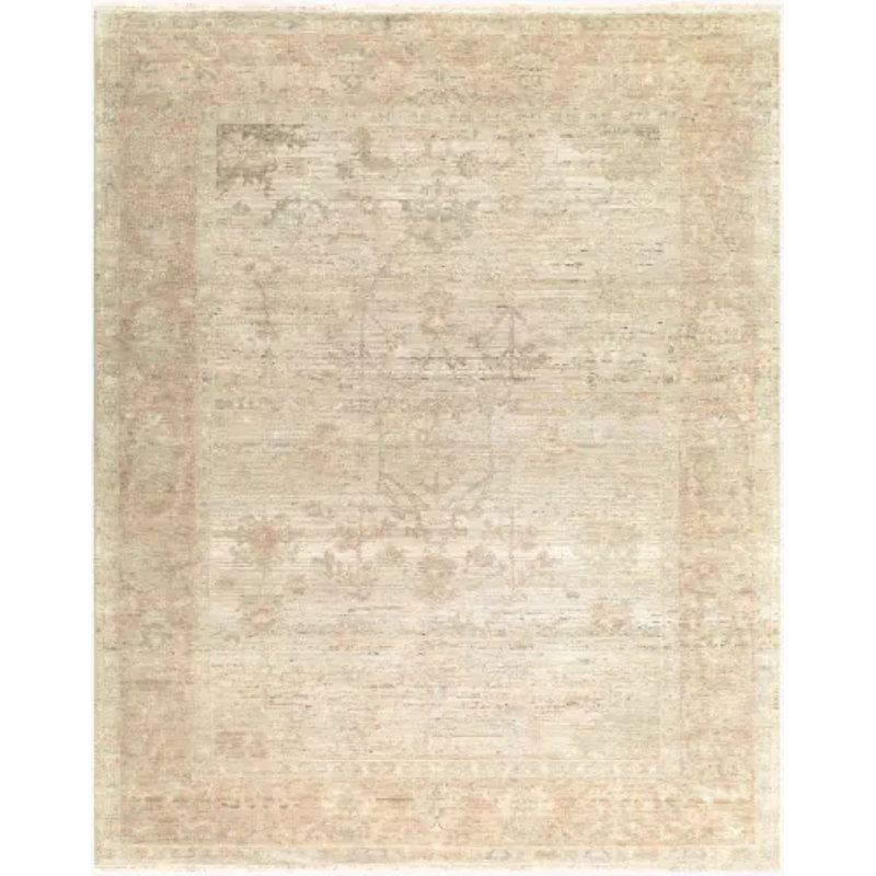Khotan Handmade Wool Area Rug, Rectangle 6' x 9'