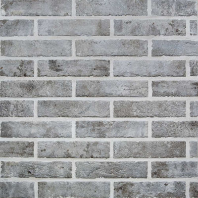 Brick City 2" x 10" Porcelain Floor and Wall Tile