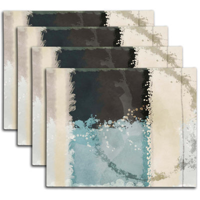 Napperon abstrait en polyester
