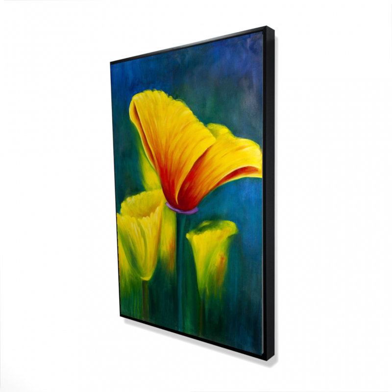 «Beautiful Colorful Flowers» sur toile