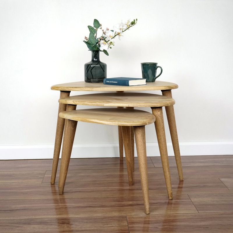 Ensemble de 3 tables basses Conie