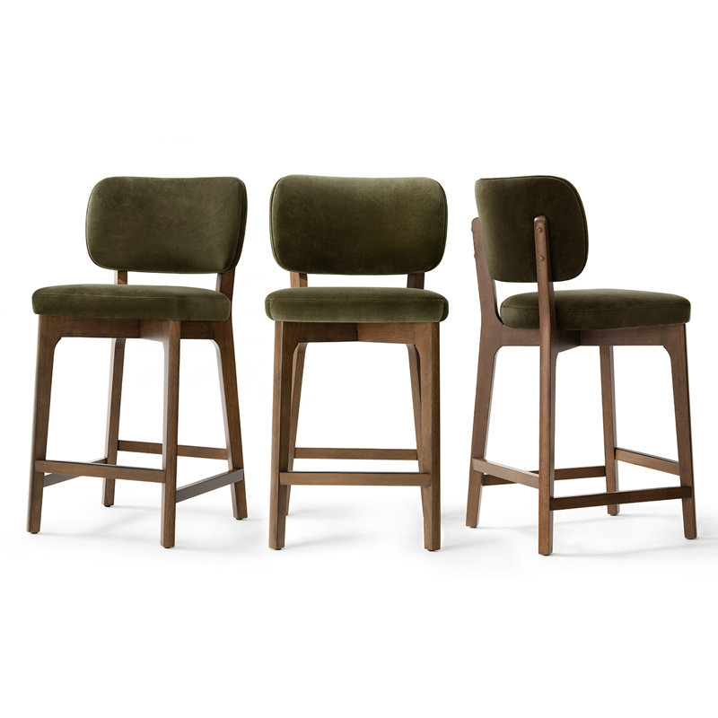 Tabouret de bar 25,5 po, Vert