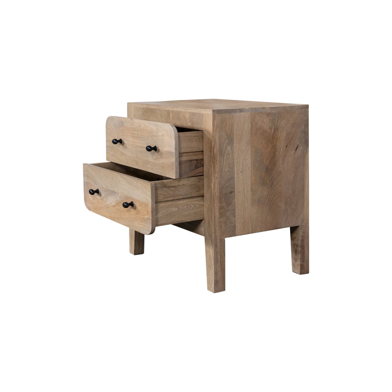 Table de chevet 2 tiroirs Loon Peak®