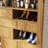 Expandable And Removable Eight-Door Woodgrain Shoe Cabinet