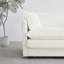 Fauteuil de lecture profond en tissu chenille-123185437