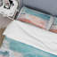 Ensemble de housse de couette bleu et rose Beach II - Coastal Beach-101243704