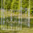 10FT. TALL ROUND IRON GAZEBO WITH SIDE WALLS IN ANTIQUE WHITE "TATIANNA"
