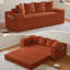 Upholstered 78 " Cotton Sofa-719492263
