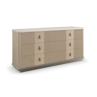 6 Drawer 69.5" W Double Dresser by Caracole