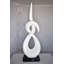 Sculpture Modern Art Eternity en résine sur une base: 13 po x 7 po x 42 po-1464466490