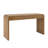 Walnut Curved Design 3-Drawer Long Console Table