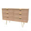 Beranda 6 Drawer Wide Chest (Ready Assembled)-1865798901