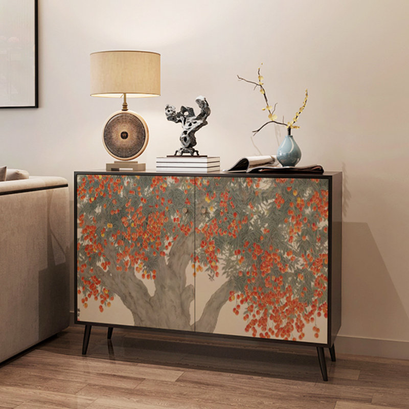 Armoire d'appoint Elegant, Noir, noir, noir, noir