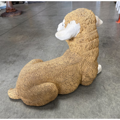 Resting Baby Merino Lamb Life Size Statue