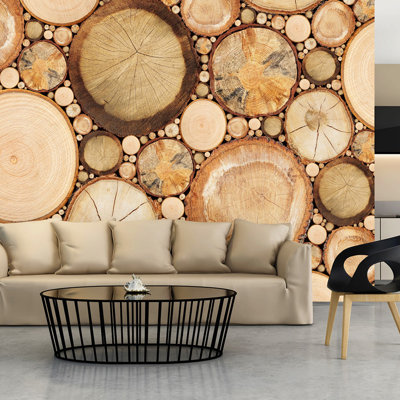 Wood Grains 2.45m x 350cm Wallpaper
