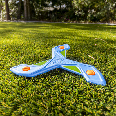 NERF Slingerang - Boomerang en mousse pour enfants ou adultes - Envolée vers vous - Sifflets au lancer