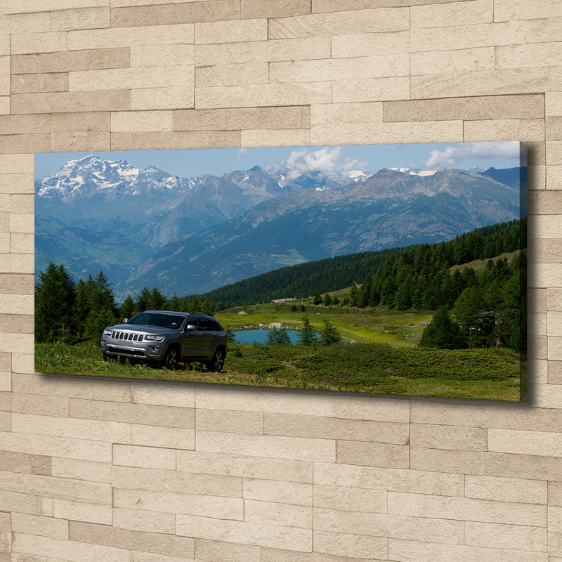 Off-Road Car - Wrapped Canvas Print