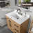 Eris 36'' Single Bathroom Vanity with Engineered Stone Top