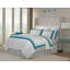 Marco 300 Thread Count Standard Cotton Sateen Flat Sheet-23276187-23276190