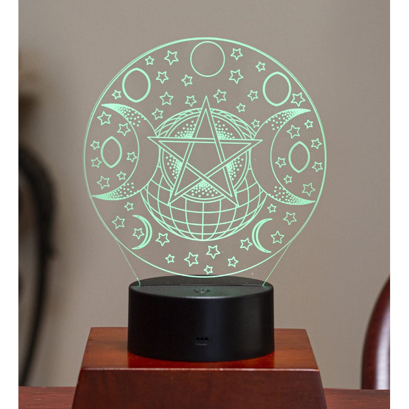 Sculpture gravée Alyxis Ebros Wicca