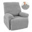 Housse pour fauteuil inclinable à motif floral 4 pièces