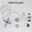 Crystal & Glass Pendant, Height-Adjustable, Sloped-Ceiling Ready-1903463628-1903463624-1903463630