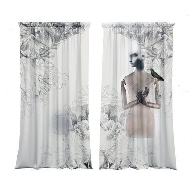 Velvet Blackout Curtain Panel Pair