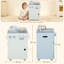 AIYAPLAY Wooden Dishwasher Playset, Kitchen Sink Toys with Accessories
