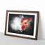 Grey Rooster Looking West - Picture Frame Graphic Art Print-56863438-56863443