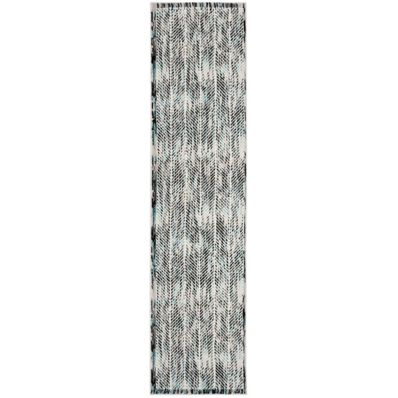 Coggin Performance Abstract Rug, Runner 2' x 8'