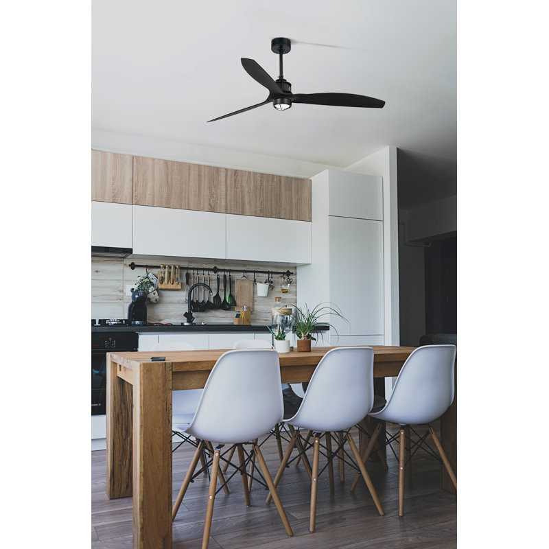 Ventilateur de plafond intelligent Just Fan, Noir
