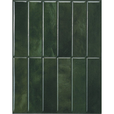 Peel and Stick Gel Backsplash Tile Morocco 11.5'' x 9''