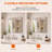 Cosy 30 in. W x 30 in. H Rectangular Framed Wall Bathroom Vanity Mirror in Brushed Nickel-1505253546-1505253545