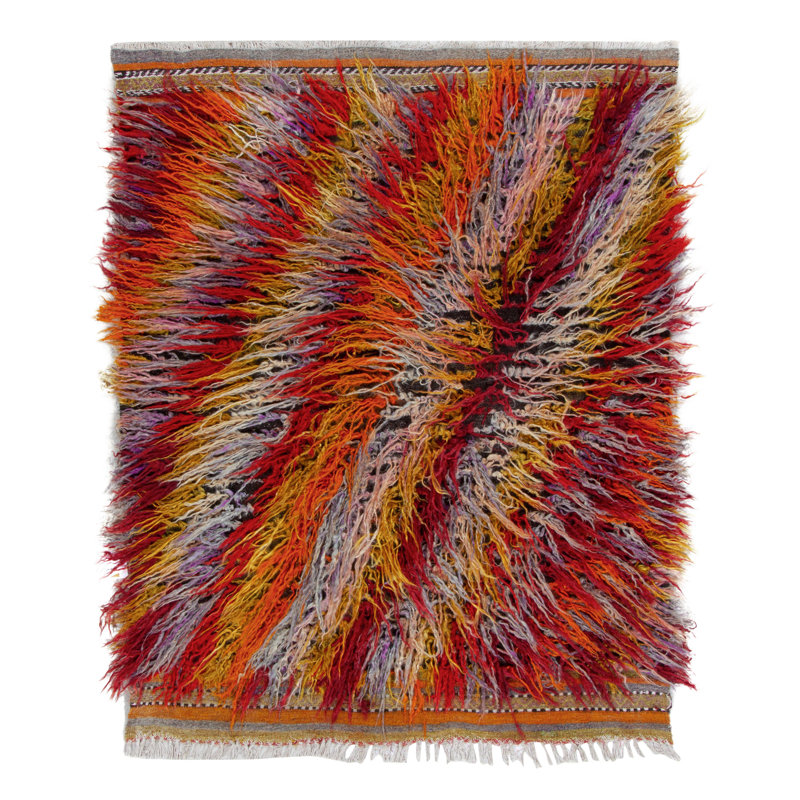 One-of-a-Kind Rectangle 4'3" X 5'2" Area Rug