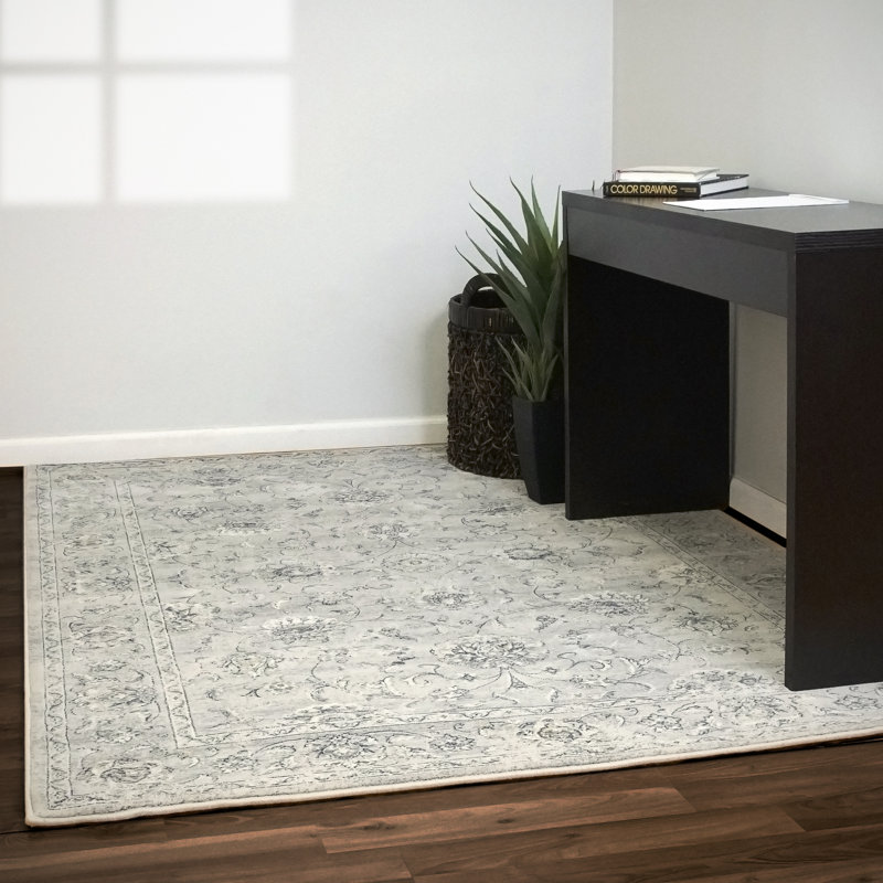 Attell Floral Indoor Rug, Rectangle 7'10" x 11'2"