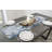 Chenille Beach Blue And Gray Elegant Table Runner-1950697101
