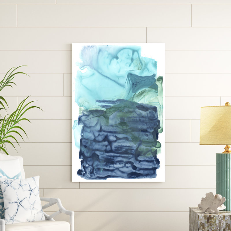Tissage d'eau II, H 48 po x l 32 po