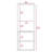 Rectangle 2-Shelf Medicine Cabinet-10907087-10907121