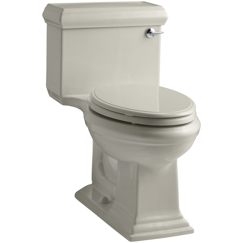 Memoirs™ Classiccomfort Height One-Piece Elongated 1.28 GPF Toilet with Aquapiston Flush Technology and Left-Hand Trip Lever