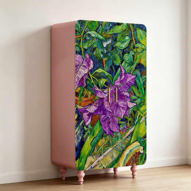 Creative household bedroom wardrobe