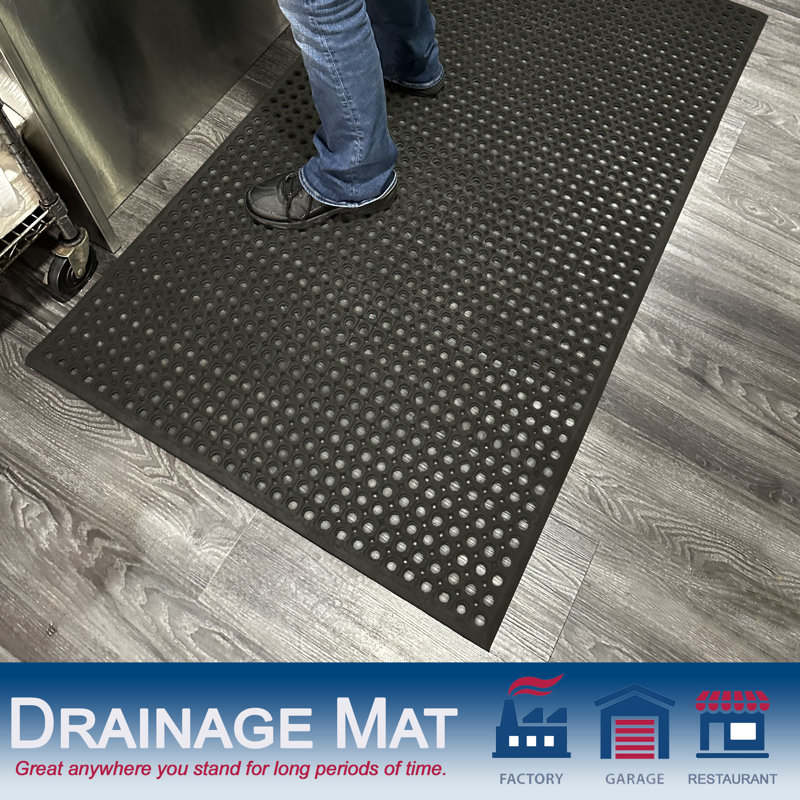 Tapis anti-fatigue Vesely, Noir